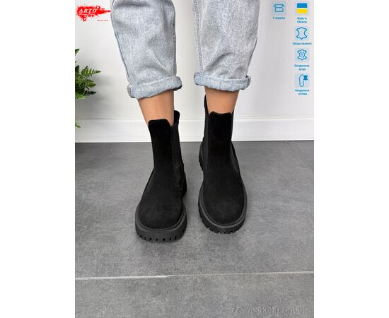 Фотография Ботинки женские стильные зима 460 ч.з. (6 пар р.36-40) "ARTO" недорого оптом от прямого поставщика, изображение 3