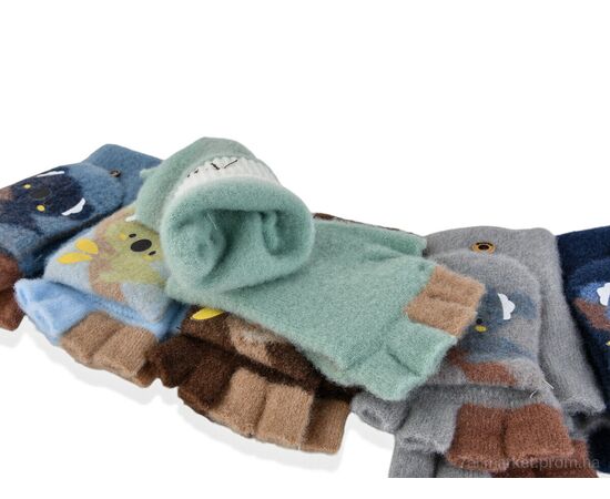 Рукавиці дитячі Зима 2503 (13см) хутро mix (12 шт. р.сітка5-8) "KUINH" недорого оптом від прямого постачальника, зображення 2 Рукавиці дитячі Зима 2503 (13см) хутро mix (12 шт. р.сітка5-8) "KUINH" недорого оптом від прямого постачальника, зображення 2