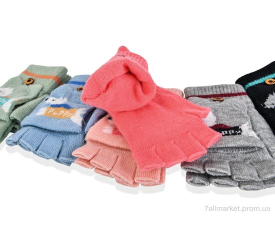 Рукавиці дитячі Зима 2501S (12см) хутро mix (12 шт. р.сітка3-5) "KUINH" недорого оптом від прямого постачальника, зображення 2 Рукавиці дитячі Зима 2501S (12см) хутро mix (12 шт. р.сітка3-5) "KUINH" недорого оптом від прямого постачальника, зображення 2