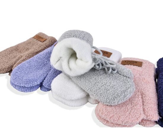 Рукавиці дитячі Зима 2530 (16см) хутро mix (12 шт. р.сітка4-6) "KUINH" недорого оптом від прямого постачальника, зображення 2 Рукавиці дитячі Зима 2530 (16см) хутро mix (12 шт. р.сітка4-6) "KUINH" недорого оптом від прямого постачальника, зображення 2