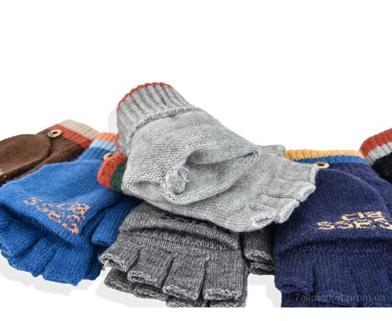 Рукавиці дитячі Зима 2506 (14см) хутро mix (12 шт. р.сітка8-12) "KUINH" недорого оптом від прямого постачальника, зображення 2 Рукавиці дитячі Зима 2506 (14см) хутро mix (12 шт. р.сітка8-12) "KUINH" недорого оптом від прямого постачальника, зображення 2