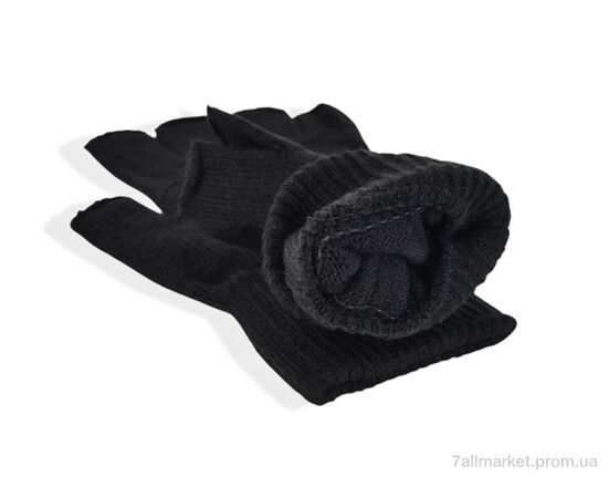 Чоловічі рукавиці Весна/осінь 2509 (18см) black (12 шт. р.сітка10-12) "KUINH" недорого оптом від прямого постачальника, зображення 2