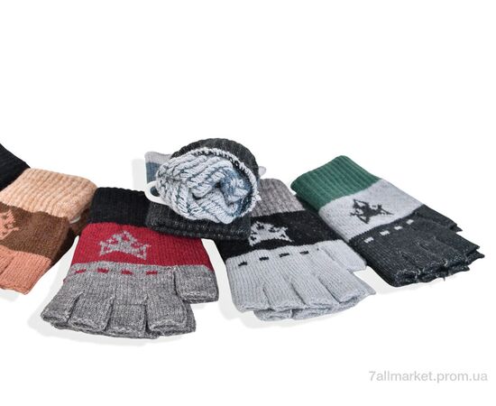 Рукавички для дітей Весна/осінь 2508S (13,5см) хутро mix (12 шт. р.сітка7-10) "KUINH" недорого оптом від прямого постачальника, зображення 2 Рукавички для дітей Весна/осінь 2508S (13,5см) хутро mix (12 шт. р.сітка7-10) "KUINH" недорого оптом від прямого постачальника, зображення 2