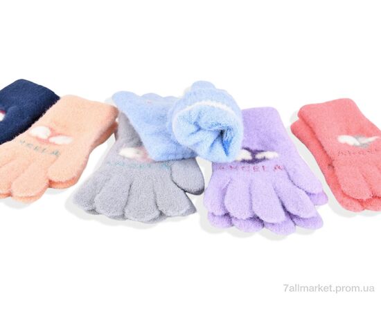 Рукавички для дітей Зима 2512 (13см) хутро mix (12 шт. р.сітка2-4) "KUINH" недорого оптом від прямого постачальника, зображення 2 Рукавички для дітей Зима 2512 (13см) хутро mix (12 шт. р.сітка2-4) "KUINH" недорого оптом від прямого постачальника, зображення 2