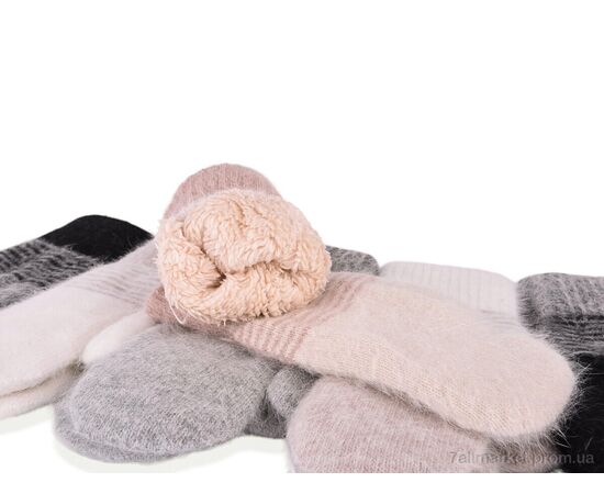 Варежки для женщин Зима 7289 mix (12 шт. р.сетка 6,5-8,5) "KUINH" недорого оптом от прямого поставщика, изображение 2 Фотография Варежки для женщин Зима 7289 mix (12 шт. р.сетка 6,5-8,5) "KUINH" недорого оптом от прямого поставщика, изображение 2