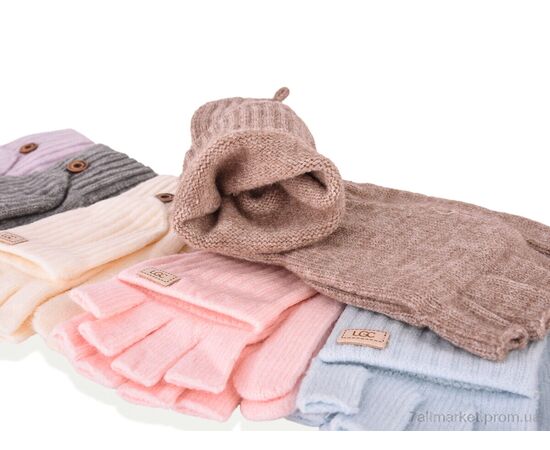 Варежки для женщин Зима 7308 (хутро) mix (12 шт. р.сетка 6,5-8,5) "KUINH" недорого оптом от прямого поставщика, изображение 2 Фотография Варежки для женщин Зима 7308 (хутро) mix (12 шт. р.сетка 6,5-8,5) "KUINH" недорого оптом от прямого поставщика, изображение 2