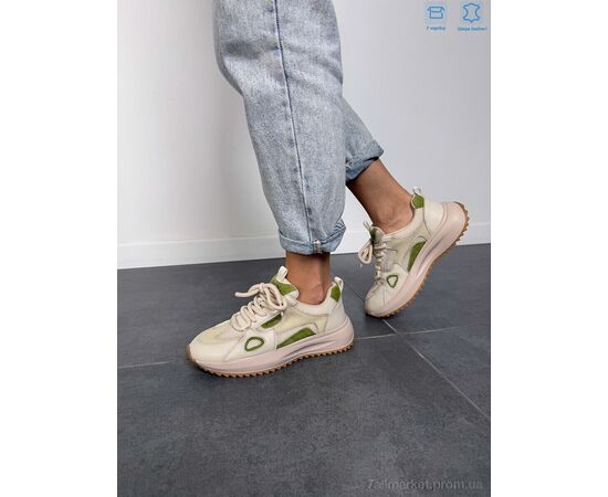 Кроссовки женские модные Весна/осень YH25002 green (8 пар р.36-40) "Camille" недорого оптом от прямого поставщика, изображение 3 Фотография Кроссовки женские модные Весна/осень YH25002 green (8 пар р.36-40) "Camille" недорого оптом от прямого поставщика, изображение 3