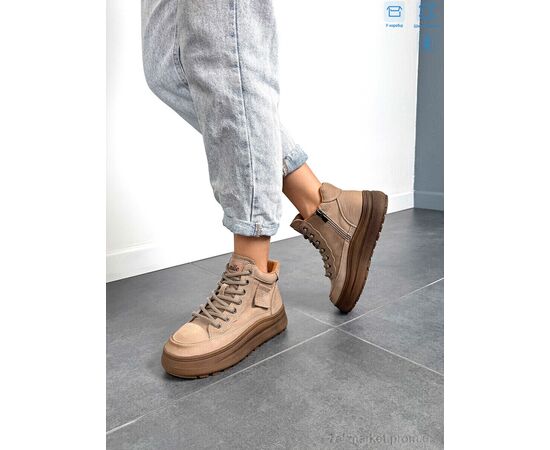 Ботинки женские стильные Весна/осень J2001-2 apricot (8 пар р.36-40) "Camille" недорого оптом от прямого поставщика, изображение 4 Фотография Ботинки женские стильные Весна/осень J2001-2 apricot (8 пар р.36-40) "Camille" недорого оптом от прямого поставщика, изображение 4