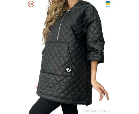 Жилетка жіноча Весна/осінь Жилетка анорак жіноча black (2 шт. р.сітка40-54) "Jumay" недорого оптом від прямого постачальника, зображення 2 Жилетка жіноча Весна/осінь Жилетка анорак жіноча black (2 шт. р.сітка40-54) "Jumay" недорого оптом від прямого постачальника, зображення 2