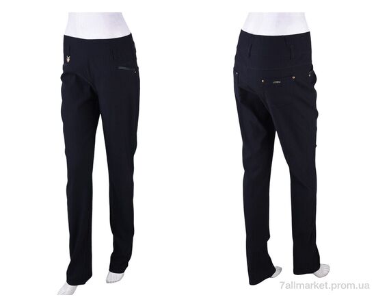 Женские брюки Весна/осень 2991-1 (08954) black (6 шт. р.сетка 28-33) "Obuvok" недорого оптом от прямого поставщика, изображение 3 Фотография Женские брюки Весна/осень 2991-1 (08954) black (6 шт. р.сетка 28-33) "Obuvok" недорого оптом от прямого поставщика, изображение 3