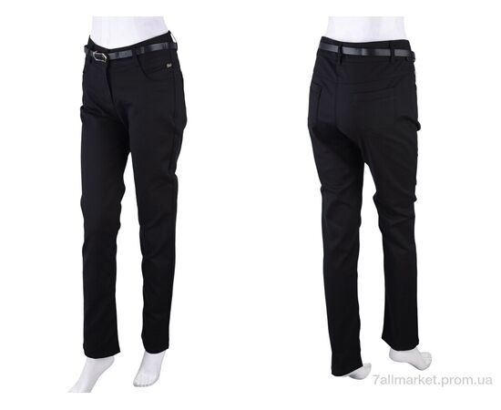 Женские брюки Весна/осень 1741 (08954) black (6 шт. р.сетка 28-33) "Obuvok" недорого оптом от прямого поставщика, изображение 3 Фотография Женские брюки Весна/осень 1741 (08954) black (6 шт. р.сетка 28-33) "Obuvok" недорого оптом от прямого поставщика, изображение 3