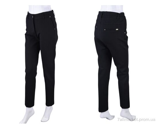 Женские брюки Весна/осень 3006 (08954) black (6 шт. р.сетка 28-33) "Obuvok" недорого оптом от прямого поставщика, изображение 3 Фотография Женские брюки Весна/осень 3006 (08954) black (6 шт. р.сетка 28-33) "Obuvok" недорого оптом от прямого поставщика, изображение 3