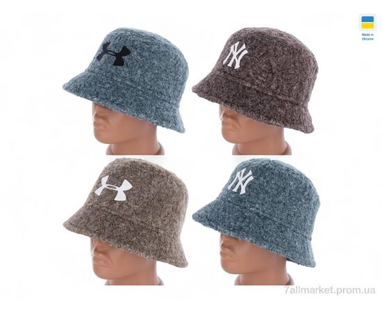 Капелюх жіночий Зима 0464 mix (4 шт. р.сітка56-58) "Mabi" недорого оптом від прямого постачальника, зображення 2 Капелюх жіночий Зима 0464 mix (4 шт. р.сітка56-58) "Mabi" недорого оптом від прямого постачальника, зображення 2