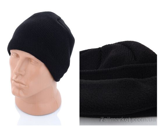 Шапка чоловіча Зима 18 black (5 шт. р.сіткаOne size) "Kindzer" недорого оптом від прямого постачальника, зображення 3 Шапка чоловіча Зима 18 black (5 шт. р.сіткаOne size) "Kindzer" недорого оптом від прямого постачальника, зображення 3