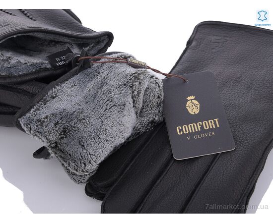 Фотография Перчатки мужские Зима 104 black (10 шт. р.сетка 11-13) "TUZZI" недорого оптом от прямого поставщика, изображение 2