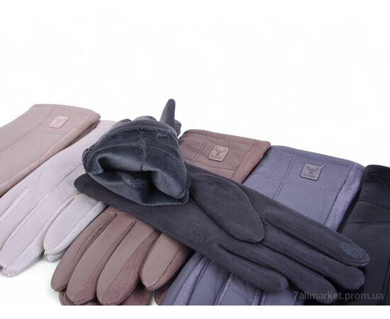 Рукавички жіночі Зима 701-1 mix (12 шт. р.сітка6,5-8,5) "KUINH" недорого оптом від прямого постачальника, зображення 2 Рукавички жіночі Зима 701-1 mix (12 шт. р.сітка6,5-8,5) "KUINH" недорого оптом від прямого постачальника, зображення 2