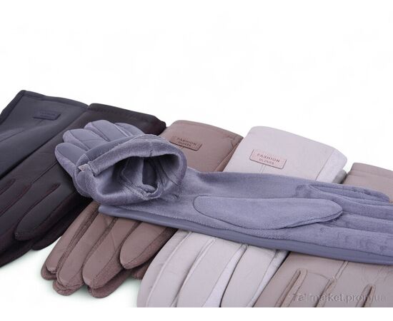 Рукавички жіночі Зима 701-2 mix (12 шт. р.сітка6,5-8,5) "KUINH" недорого оптом від прямого постачальника, зображення 2 Рукавички жіночі Зима 701-2 mix (12 шт. р.сітка6,5-8,5) "KUINH" недорого оптом від прямого постачальника, зображення 2