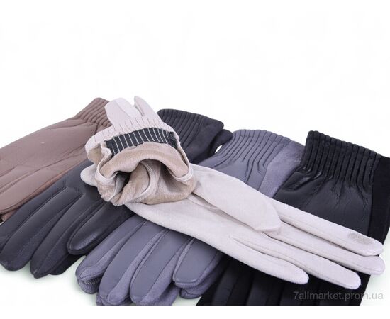 Рукавички жіночі Зима 701-4 mix (12 шт. р.сітка6,5-8,5) "KUINH" недорого оптом від прямого постачальника, зображення 2 Рукавички жіночі Зима 701-4 mix (12 шт. р.сітка6,5-8,5) "KUINH" недорого оптом від прямого постачальника, зображення 2