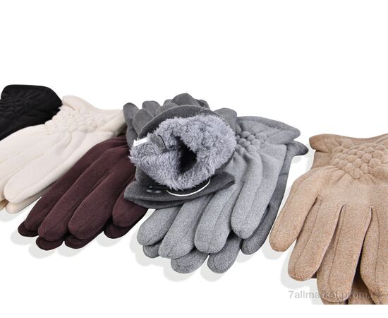 Рукавички жіночі Зима DB01 mix (12 шт. р.сітка6,5-8,5) "KUINH" недорого оптом від прямого постачальника, зображення 2 Рукавички жіночі Зима DB01 mix (12 шт. р.сітка6,5-8,5) "KUINH" недорого оптом від прямого постачальника, зображення 2