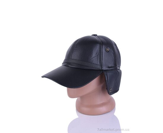 Кепка для чоловіків Зима Y613-1 black (5 шт. р.сітка56-60) "Red Hat" недорого оптом від прямого постачальника, зображення 2 Кепка для чоловіків Зима Y613-1 black (5 шт. р.сітка56-60) "Red Hat" недорого оптом від прямого постачальника, зображення 2