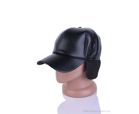 Кепка для чоловіків Зима Y614-2 black (5 шт. р.сітка54-56) "Red Hat" недорого оптом від прямого постачальника, зображення 2 Кепка для чоловіків Зима Y614-2 black (5 шт. р.сітка54-56) "Red Hat" недорого оптом від прямого постачальника, зображення 2