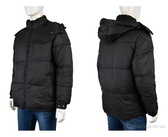 Куртка мужская Зима 4238-C1130-1 black (5 шт. р.сетка L-4XL) "Мир" недорого оптом от прямого поставщика, изображение 3 Фотография Куртка мужская Зима 4238-C1130-1 black (5 шт. р.сетка L-4XL) "Мир" недорого оптом от прямого поставщика, изображение 3