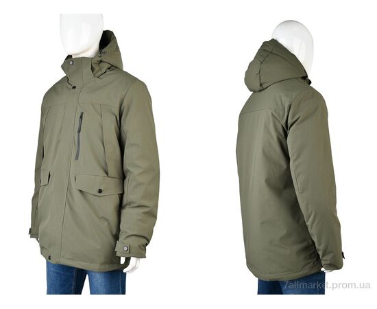 Куртка мужская Зима 4226-OK23106-10 green (5 шт. р.сетка M-3XL) "Мир" недорого оптом от прямого поставщика, изображение 3 Фотография Куртка мужская Зима 4226-OK23106-10 green (5 шт. р.сетка M-3XL) "Мир" недорого оптом от прямого поставщика, изображение 3