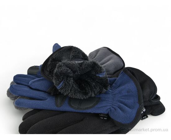 Чоловічі рукавиці Зима A7-AD mix (12 шт. р.сіткаL-2XL) "TUZZI" недорого оптом від прямого постачальника, зображення 3