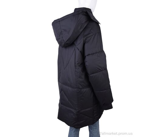 Куртка жіноча Зима 2022-51 (12016) black (5 шт. р.сіткаXL-5XL) "Obuvok" недорого оптом від прямого постачальника, зображення 2 Куртка жіноча Зима 2022-51 (12016) black (5 шт. р.сіткаXL-5XL) "Obuvok" недорого оптом від прямого постачальника, зображення 2