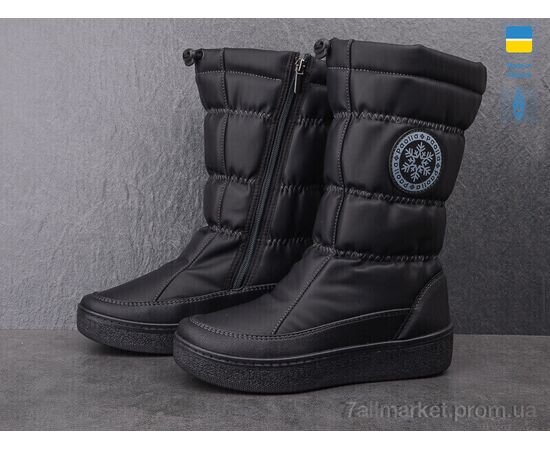 Чоботи жіночі зручні Зима 447 чорний (8 пар р.37-42) "Paolla" недорого оптом від прямого постачальника, зображення 2 Чоботи жіночі зручні Зима 447 чорний (8 пар р.37-42) "Paolla" недорого оптом від прямого постачальника, зображення 2