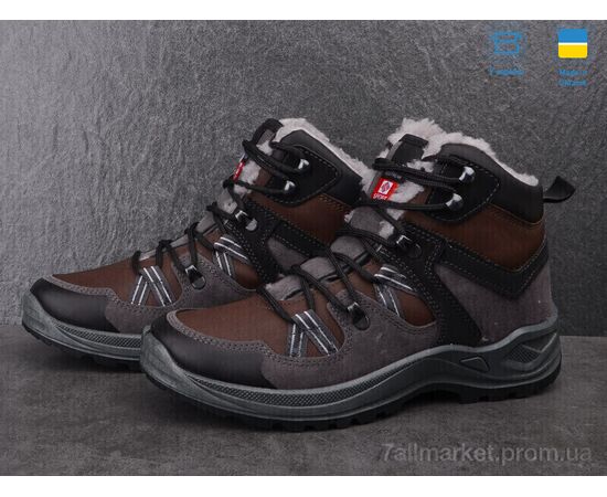 Черевики чоловічі стильні Зима Paolla 357 коричневий (8 пар р.40-45) "Paolla" недорого оптом від прямого постачальника, зображення 2 Черевики чоловічі стильні Зима Paolla 357 коричневий (8 пар р.40-45) "Paolla" недорого оптом від прямого постачальника, зображення 2