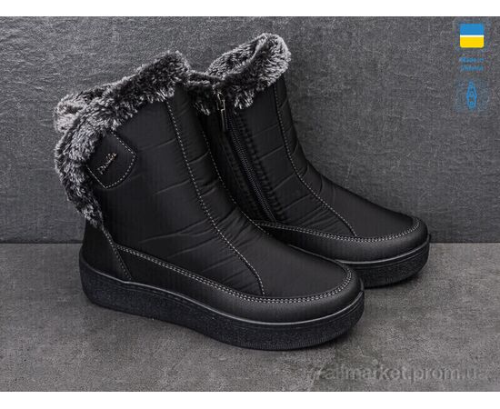 Дутики жіночі утеплені Зима Paolla 227 чорний (8 пар р.37-42) "Paolla" недорого оптом від прямого постачальника, зображення 2 Дутики жіночі утеплені Зима Paolla 227 чорний (8 пар р.37-42) "Paolla" недорого оптом від прямого постачальника, зображення 2