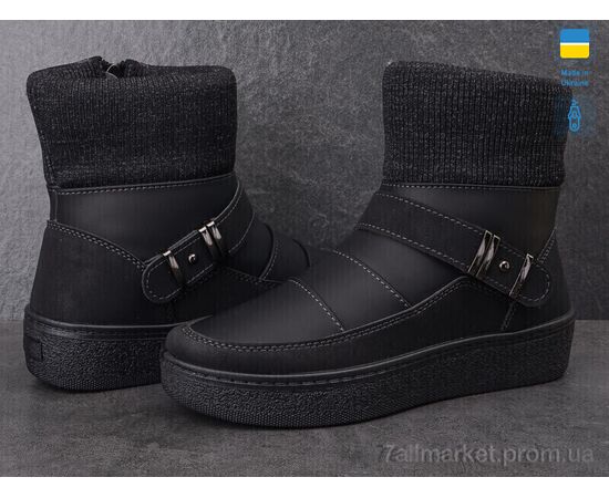 Дутики жіночі утеплені Зима Paolla 473 чорний (8 пар р.37-42) "Paolla" недорого оптом від прямого постачальника, зображення 2 Дутики жіночі утеплені Зима Paolla 473 чорний (8 пар р.37-42) "Paolla" недорого оптом від прямого постачальника, зображення 2