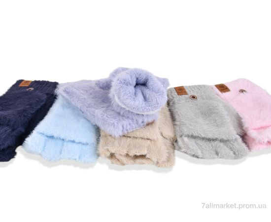 Рукавиці дитячі Зима 2504 (10-15) mix (12 шт. р.сітка10-15) "KUINH" недорого оптом від прямого постачальника, зображення 2