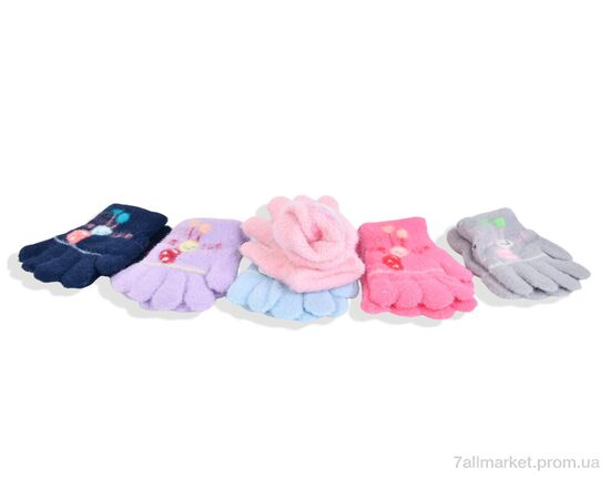 Фотография Перчатки для детей Зима 2511 (1-2) mix (12 шт. р.сетка 1-2) "KUINH" недорого оптом от прямого поставщика, изображение 2