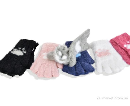 Фотография Перчатки для детей Зима 2516 (2-4) mix (12 шт. р.сетка 2-4) "KUINH" недорого оптом от прямого поставщика, изображение 2