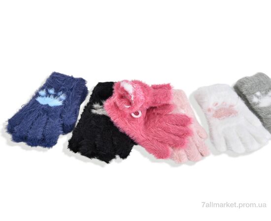 Фотография Перчатки для детей Зима 2516 (5-8) mix (12 шт. р.сетка 5-8) "KUINH" недорого оптом от прямого поставщика, изображение 2