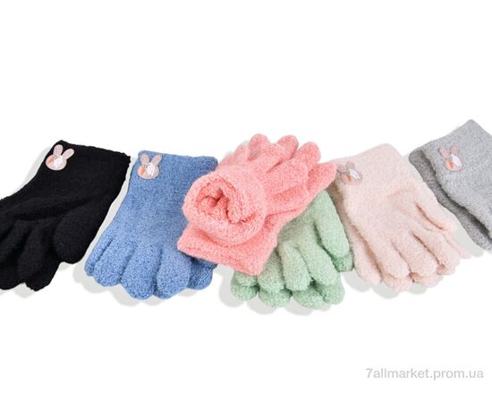 Фотография Перчатки для детей Зима 2519 (3-5) mix (12 шт. р.сетка 3-5) "KUINH" недорого оптом от прямого поставщика, изображение 2