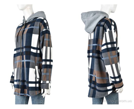 Сорочка жіноча Зима 001-2 blue (4 шт. р.сітка52-58) "Banko" недорого оптом від прямого постачальника, зображення 3 Сорочка жіноча Зима 001-2 blue (4 шт. р.сітка52-58) "Banko" недорого оптом від прямого постачальника, зображення 3