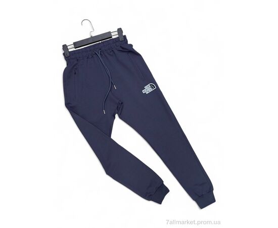 Спортивні штани чоловічі Весна/осінь N012-16 navy (5 шт. р.сіткаS-2XL) "Verton" недорого оптом від прямого постачальника, зображення 2