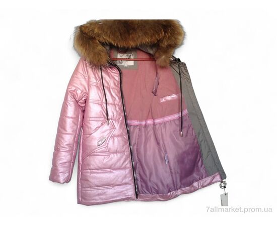 Куртка дитяча Зима DX8130 рожевий (4 шт. р.сітка10-13) "Kids-modnik" недорого оптом від прямого постачальника, зображення 3 Куртка дитяча Зима DX8130 рожевий (4 шт. р.сітка10-13) "Kids-modnik" недорого оптом від прямого постачальника, зображення 3