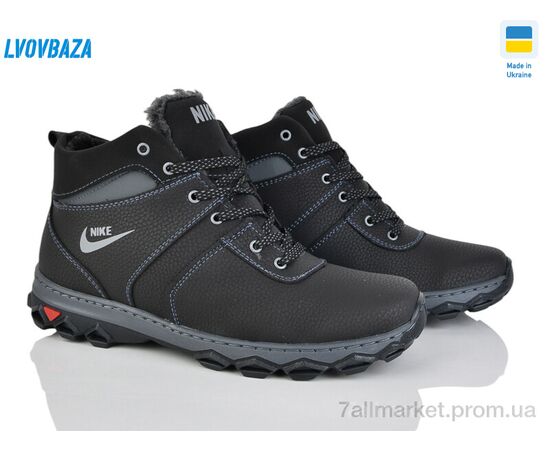 Черевики чоловічі стильні Зима Cardinal Б12 пр чорний (8 пар р.40-45) "Lvovbaza" недорого оптом від прямого постачальника, зображення 2 Черевики чоловічі стильні Зима Cardinal Б12 пр чорний (8 пар р.40-45) "Lvovbaza" недорого оптом від прямого постачальника, зображення 2