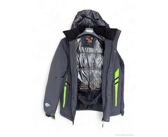 Куртка мужская Зима S25056-85 grey (5 шт. р.сетка M-3XL) "Audsa" недорого оптом от прямого поставщика, изображение 2 Фотография Куртка мужская Зима S25056-85 grey (5 шт. р.сетка M-3XL) "Audsa" недорого оптом от прямого поставщика, изображение 2