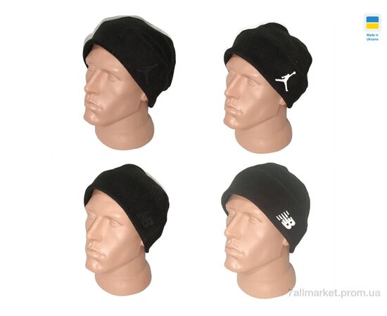 Шапка чоловіча Зима 0561 mix (3 шт. р.сітка56-60) "Mabi" недорого оптом від прямого постачальника, зображення 2