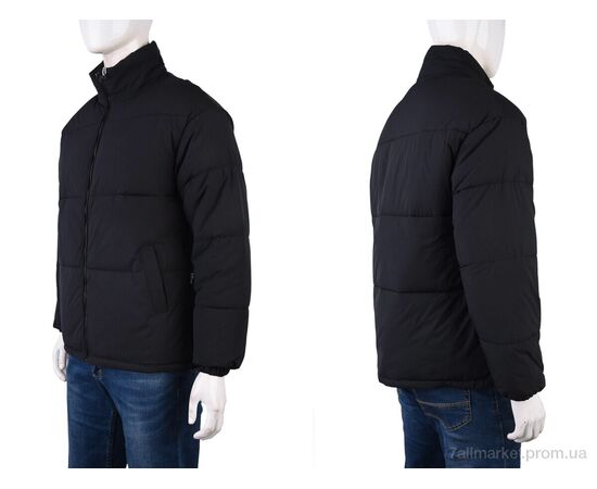 Куртка мужская Зима A2022-15 (12030) black (5 шт. р.сетка XL-5XL) "Obuvok" недорого оптом от прямого поставщика, изображение 3 Фотография Куртка мужская Зима A2022-15 (12030) black (5 шт. р.сетка XL-5XL) "Obuvok" недорого оптом от прямого поставщика, изображение 3