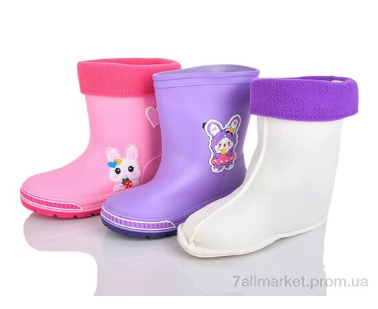 Гумове взуття дитяча Весна/осінь 3016A mix (6 пар р.31-36) "M&L  Alex13" недорого оптом від прямого постачальника, зображення 2 Гумове взуття дитяча Весна/осінь 3016A mix (6 пар р.31-36) "M&L  Alex13" недорого оптом від прямого постачальника, зображення 2