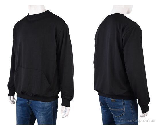 Кофта мужская Весна/осень K4 black (3 шт. р.сетка 3XL-5XL) "Textile" недорого оптом от прямого поставщика, изображение 3 Фотография Кофта мужская Весна/осень K4 black (3 шт. р.сетка 3XL-5XL) "Textile" недорого оптом от прямого поставщика, изображение 3