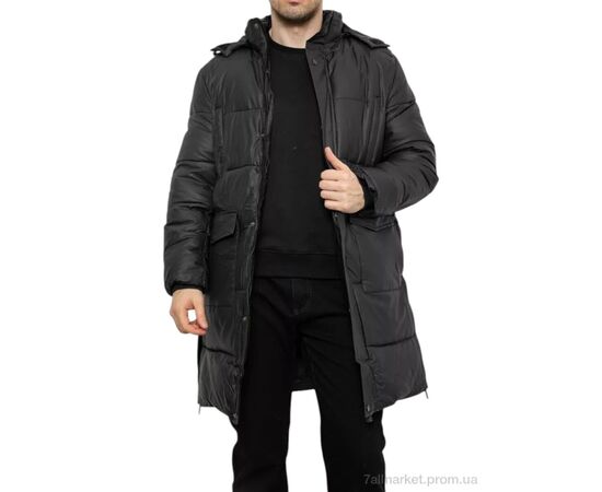 Куртка мужская Зима 7630 чорний норма (5 шт. р.сетка L-4XL) "Massmag" недорого оптом от прямого поставщика, изображение 2 Фотография Куртка мужская Зима 7630 чорний норма (5 шт. р.сетка L-4XL) "Massmag" недорого оптом от прямого поставщика, изображение 2