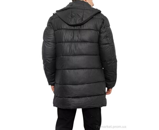 Куртка мужская Зима 7610 чорний (5 шт. р.сетка L-4XL) "Massmag" недорого оптом от прямого поставщика, изображение 3 Фотография Куртка мужская Зима 7610 чорний (5 шт. р.сетка L-4XL) "Massmag" недорого оптом от прямого поставщика, изображение 3