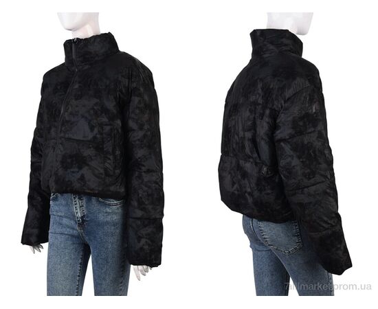 Куртка жіноча Весна/осінь 17569 (12033) black (4 шт. р.сітка42-48) "Obuvok" недорого оптом від прямого постачальника, зображення 3 Куртка жіноча Весна/осінь 17569 (12033) black (4 шт. р.сітка42-48) "Obuvok" недорого оптом від прямого постачальника, зображення 3